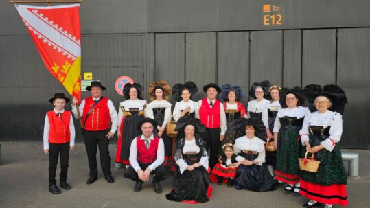 Danse folklorique alsacienne
